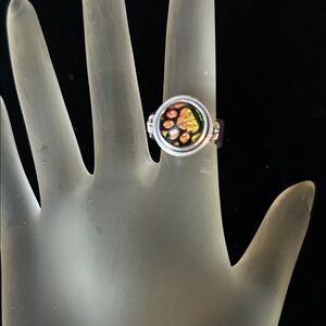 Kameleon 925 Sterling Silver Paw Print Ring